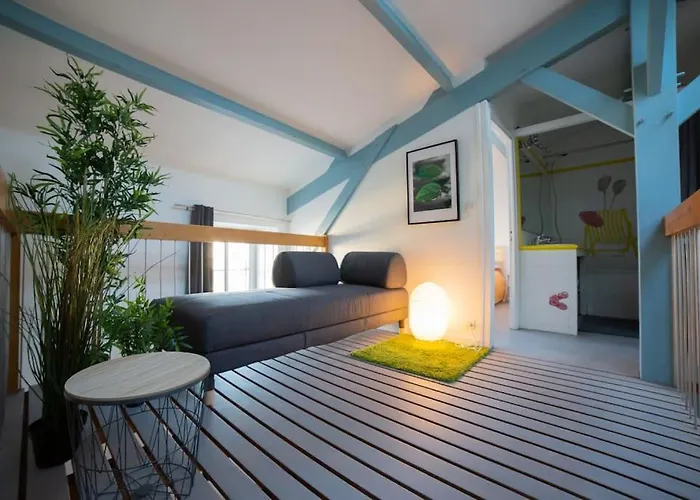 Maison Type Loft - Avec Parking En Plein Centre